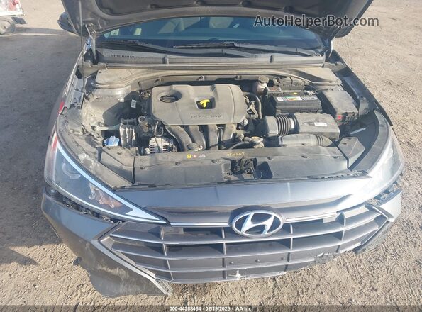 5NPD84LF6KH420191 2019 HYUNDAI ELANTRA Gray 