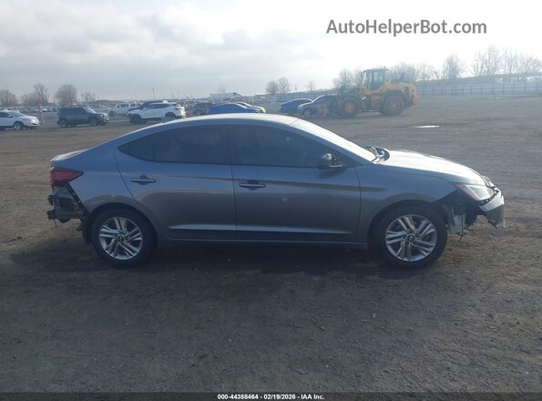5NPD84LF6KH420191 2019 HYUNDAI ELANTRA Gray 