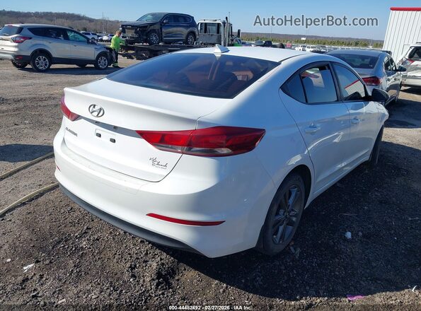 5NPD84LF7JH225053 2018 HYUNDAI ELANTRA White 