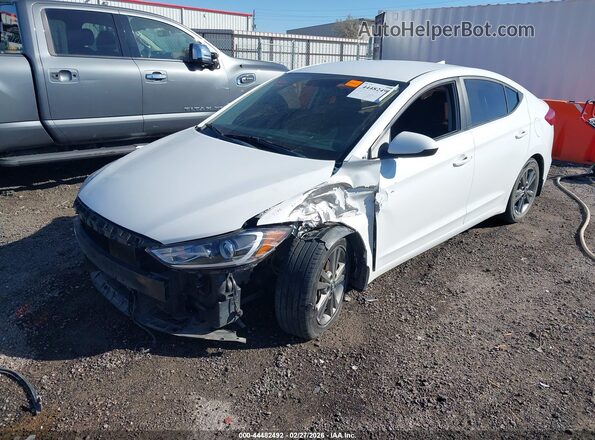 5NPD84LF7JH225053 2018 HYUNDAI ELANTRA White 