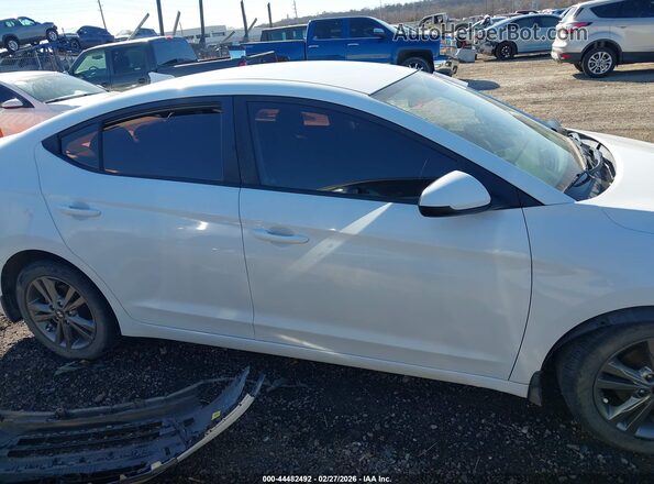 5NPD84LF7JH225053 2018 HYUNDAI ELANTRA White 