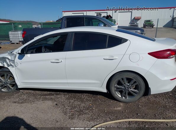 5NPD84LF7JH225053 2018 HYUNDAI ELANTRA White 