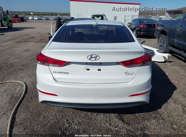 5NPD84LF7JH225053 2018 HYUNDAI ELANTRA White 