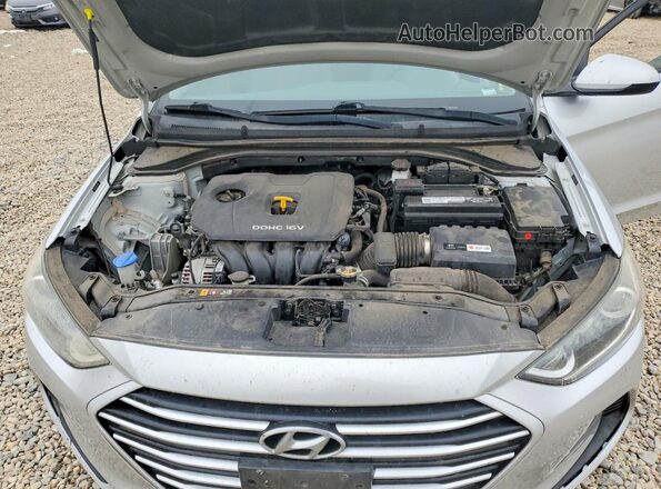 5NPD84LF7JH368021 2018 HYUNDAI ELANTRA Silver Սալոնի հետևի տեսք