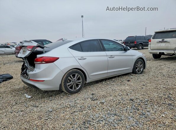 5NPD84LF7JH368021 2018 HYUNDAI ELANTRA Silver Հետևի աջ