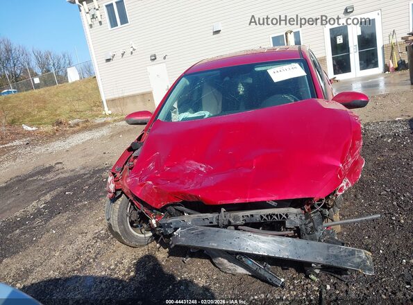 5NPD84LF7KH437940 2019 HYUNDAI ELANTRA Red Widok z przodu