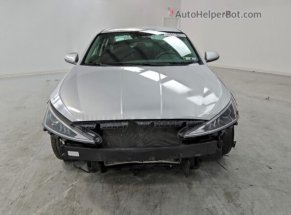 5NPD84LF7LH526330 2020 HYUNDAI ELANTRA Silver Widok z przodu