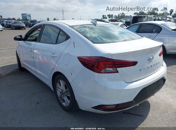 5NPD84LF7LH605562 2020 HYUNDAI ELANTRA White Rear left