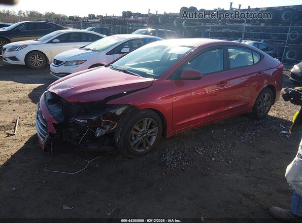 5NPD84LF8HH003664 2017 HYUNDAI ELANTRA Red Передня ліва чверть