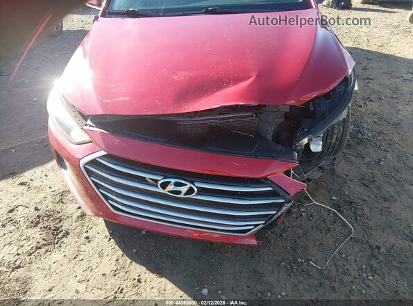 5NPD84LF8HH003664 2017 HYUNDAI ELANTRA Red Вид спереду