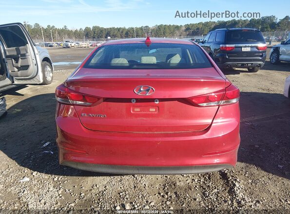 5NPD84LF8HH003664 2017 HYUNDAI ELANTRA Red 