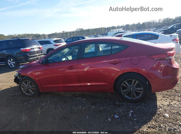 5NPD84LF8HH003664 2017 HYUNDAI ELANTRA Red Панорамний вид салону 360°