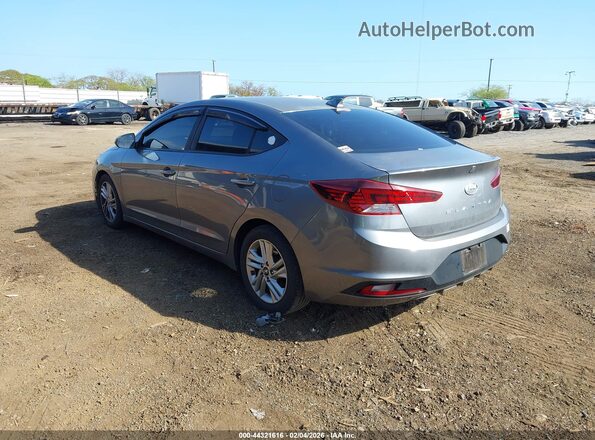 5NPD84LF8KH404462 2019 HYUNDAI ELANTRA Gray Задня ліва чверть