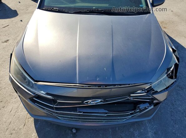 5NPD84LF8KH460918 2019 HYUNDAI ELANTRA Gray 