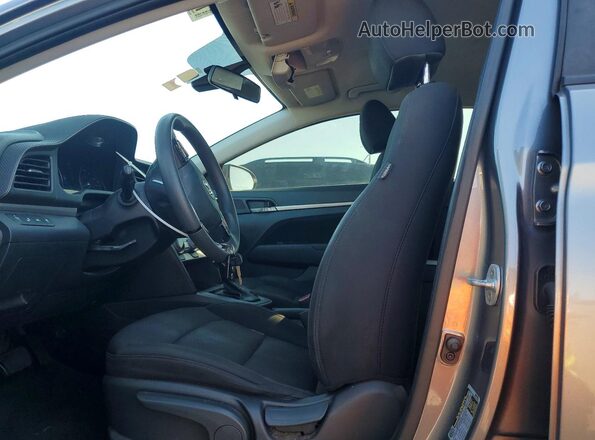 5NPD84LF8KH460918 2019 HYUNDAI ELANTRA Gray 