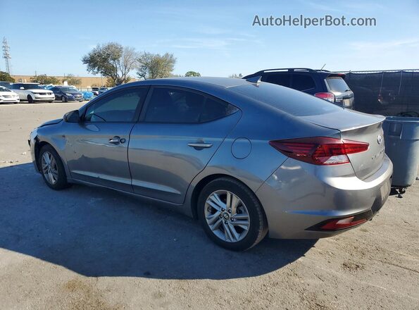 5NPD84LF8KH460918 2019 HYUNDAI ELANTRA Gray 