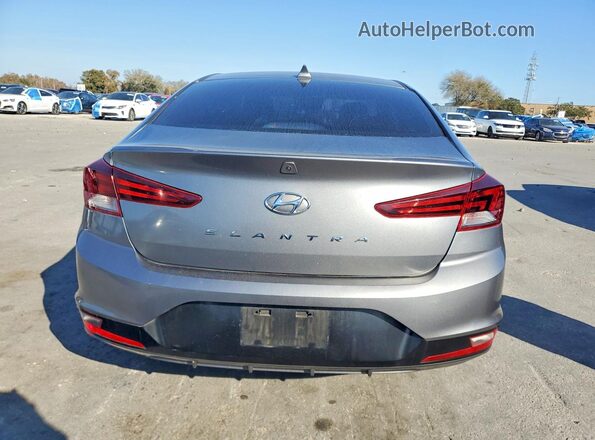 5NPD84LF8KH460918 2019 HYUNDAI ELANTRA Gray 