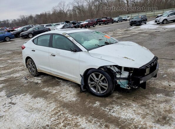5NPD84LF9HH153914 2017 HYUNDAI ELANTRA White 