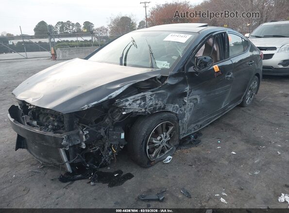 5NPD84LF9JH292902 2018 HYUNDAI ELANTRA Black Vista frontal