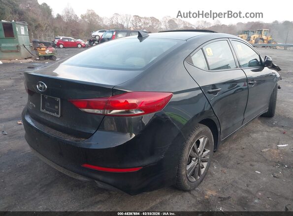 5NPD84LF9JH292902 2018 HYUNDAI ELANTRA Black Trasero derecho