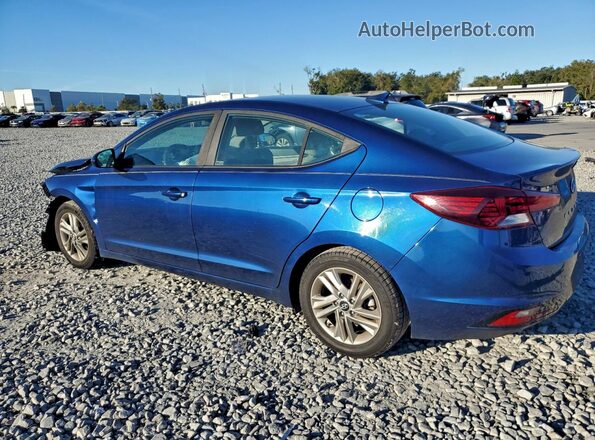 5NPD84LF9KH421013 2019 HYUNDAI ELANTRA Blue 