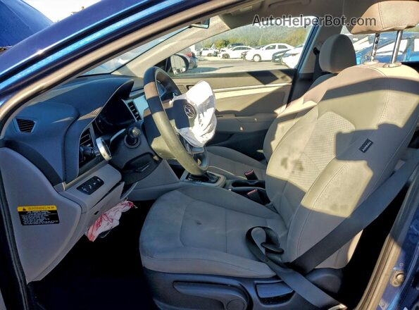 5NPD84LF9KH421013 2019 HYUNDAI ELANTRA Blue 