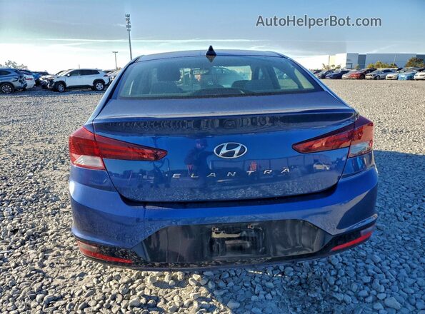 5NPD84LF9KH421013 2019 HYUNDAI ELANTRA Blue 