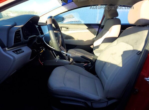 5NPD84LF9LH535224 2020 HYUNDAI ELANTRA Red Սալոնի դիմացի տեսք