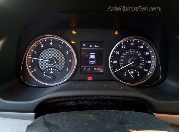 5NPD84LF9LH535224 2020 HYUNDAI ELANTRA Red Սարքավորումների վահանակի տեսք