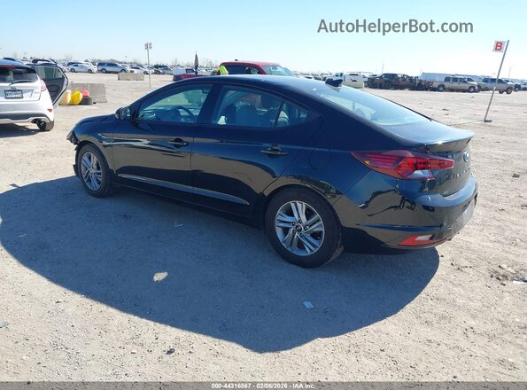 5NPD84LF9LH568627 2020 HYUNDAI ELANTRA Black Rear left