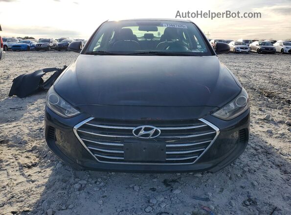 5NPD84LFXHH170589 2017 HYUNDAI ELANTRA Black Widok z przodu