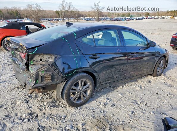 5NPD84LFXHH170589 2017 HYUNDAI ELANTRA Black Tył prawy