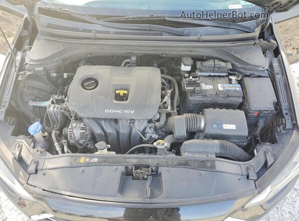 5NPD84LFXHH170589 2017 HYUNDAI ELANTRA Black Widok wnętrza z tyłu