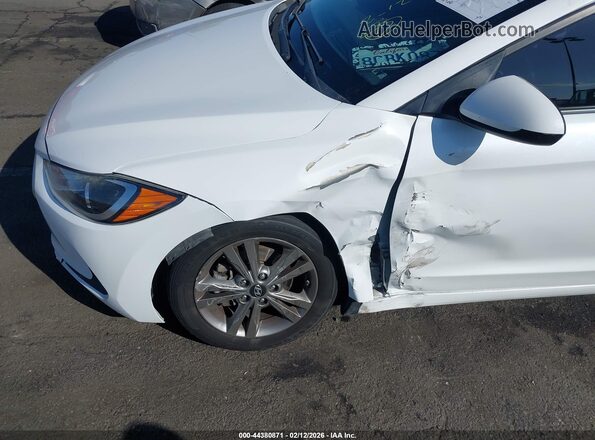 5NPD84LFXJH263036 2018 HYUNDAI ELANTRA Белый 