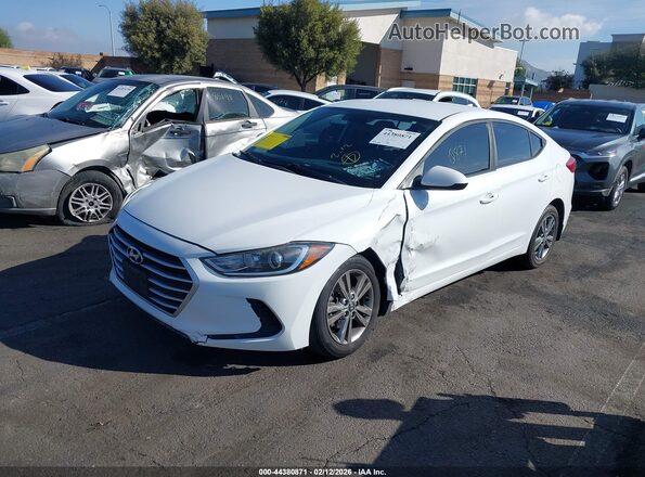 5NPD84LFXJH263036 2018 HYUNDAI ELANTRA Белый 