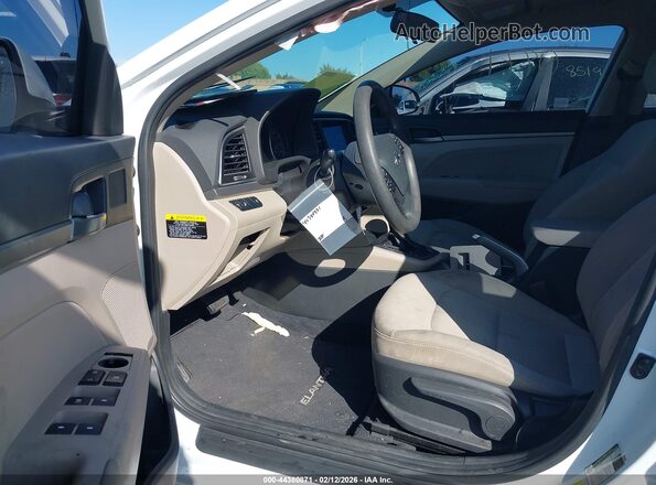 5NPD84LFXJH263036 2018 HYUNDAI ELANTRA Белый 
