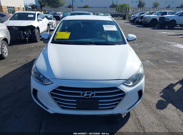 5NPD84LFXJH263036 2018 HYUNDAI ELANTRA Белый 