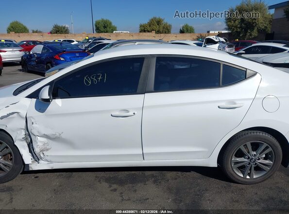 5NPD84LFXJH263036 2018 HYUNDAI ELANTRA Белый 