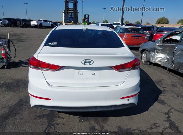 5NPD84LFXJH263036 2018 HYUNDAI ELANTRA Белый 