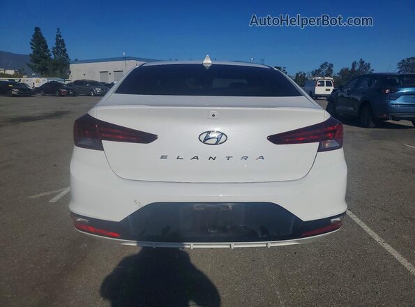 5NPD84LFXKH494438 2019 HYUNDAI ELANTRA White 