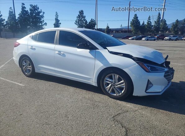 5NPD84LFXKH494438 2019 HYUNDAI ELANTRA White 