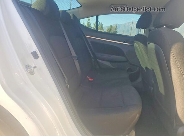 5NPD84LFXKH494438 2019 HYUNDAI ELANTRA White 