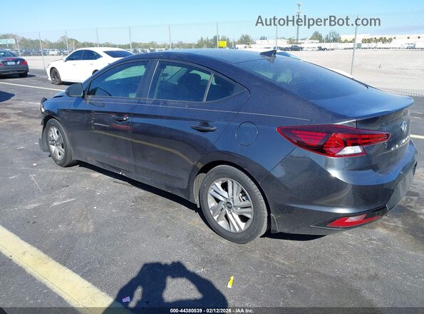 5NPD84LFXLH558205 2020 HYUNDAI ELANTRA Gray Հետևի ձախ