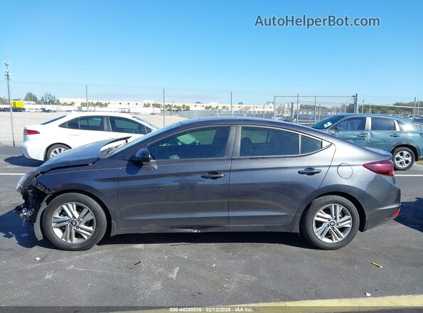 5NPD84LFXLH558205 2020 HYUNDAI ELANTRA Gray Սալոնի 360 աստիճան տեսք