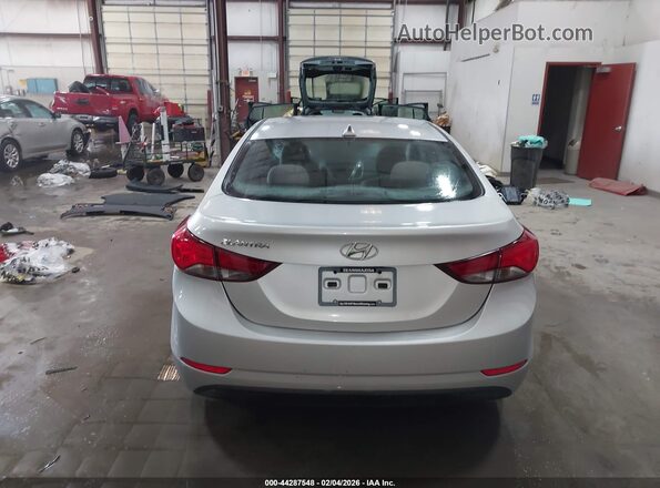5NPDH4AE0GH758431 2016 HYUNDAI ELANTRA Silver 