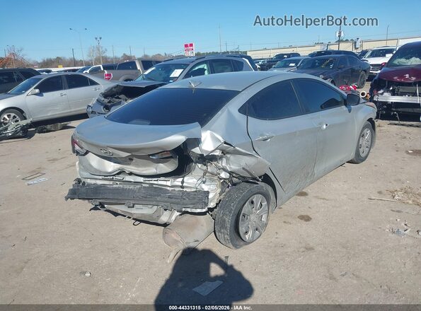 5NPDH4AE8GH767426 2016 HYUNDAI ELANTRA Silver Trasero derecho