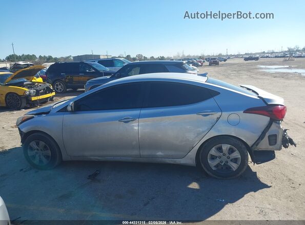5NPDH4AE8GH767426 2016 HYUNDAI ELANTRA Silver Vista interior de 360 grados