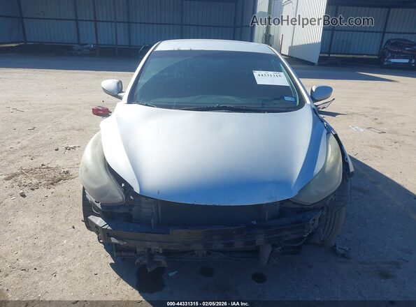 5NPDH4AE8GH767426 2016 HYUNDAI ELANTRA Silver Vista del cuadro de instrumentos