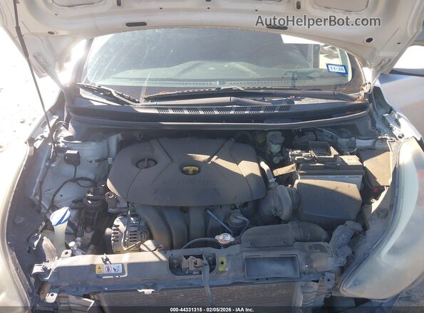 5NPDH4AE8GH767426 2016 HYUNDAI ELANTRA Silver Vista trasera