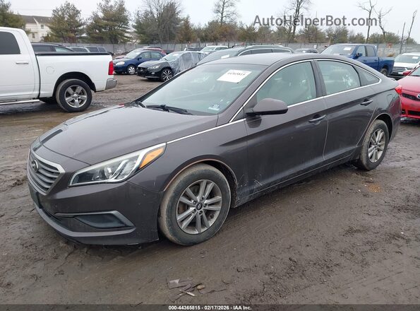 5NPE24AF0GH308616 2016 HYUNDAI SONATA Brown Передня ліва чверть